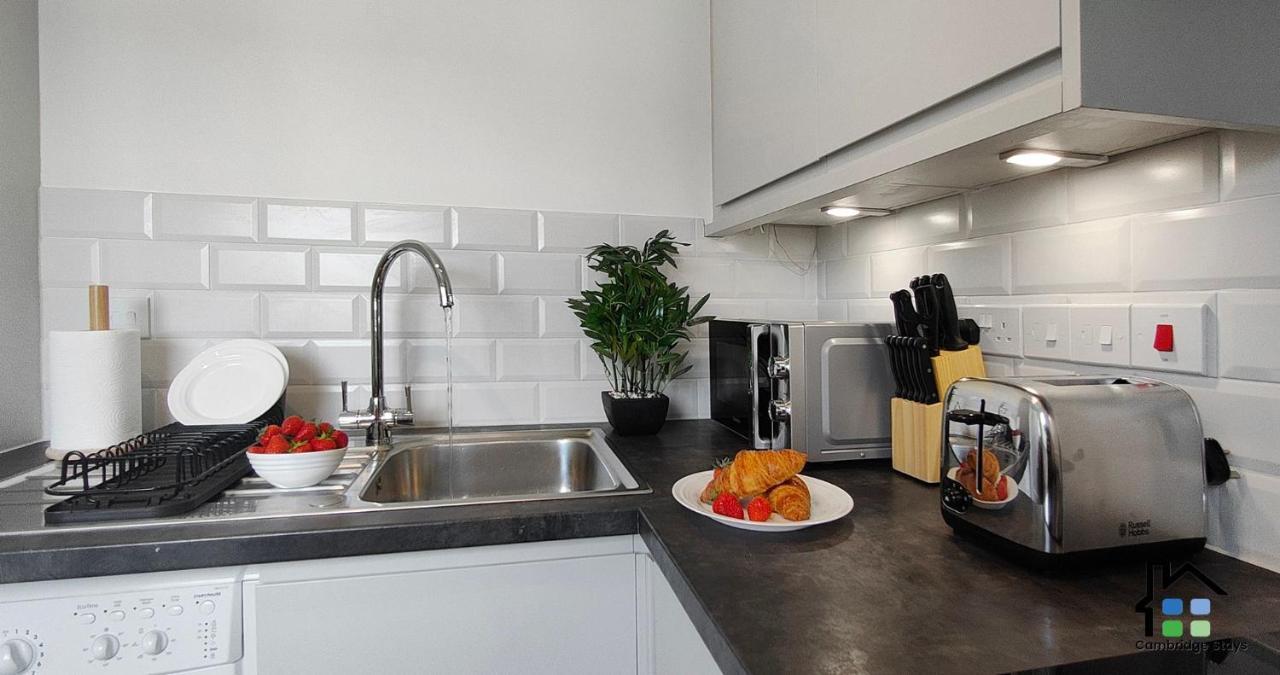 Cambridge Stays Central Apart Hotel 1Br Flats-Easy Walk To City Centre-Parking Eksteriør billede