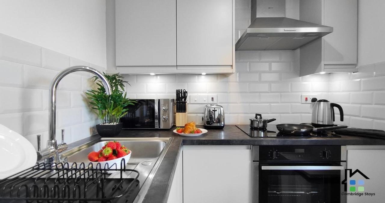 Cambridge Stays Central Apart Hotel 1Br Flats-Easy Walk To City Centre-Parking Eksteriør billede