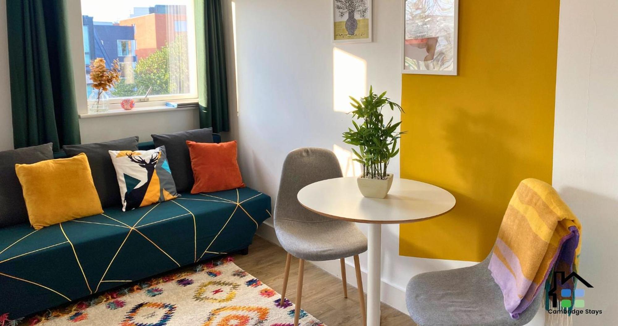Cambridge Stays Central Apart Hotel 1Br Flats-Easy Walk To City Centre-Parking Eksteriør billede