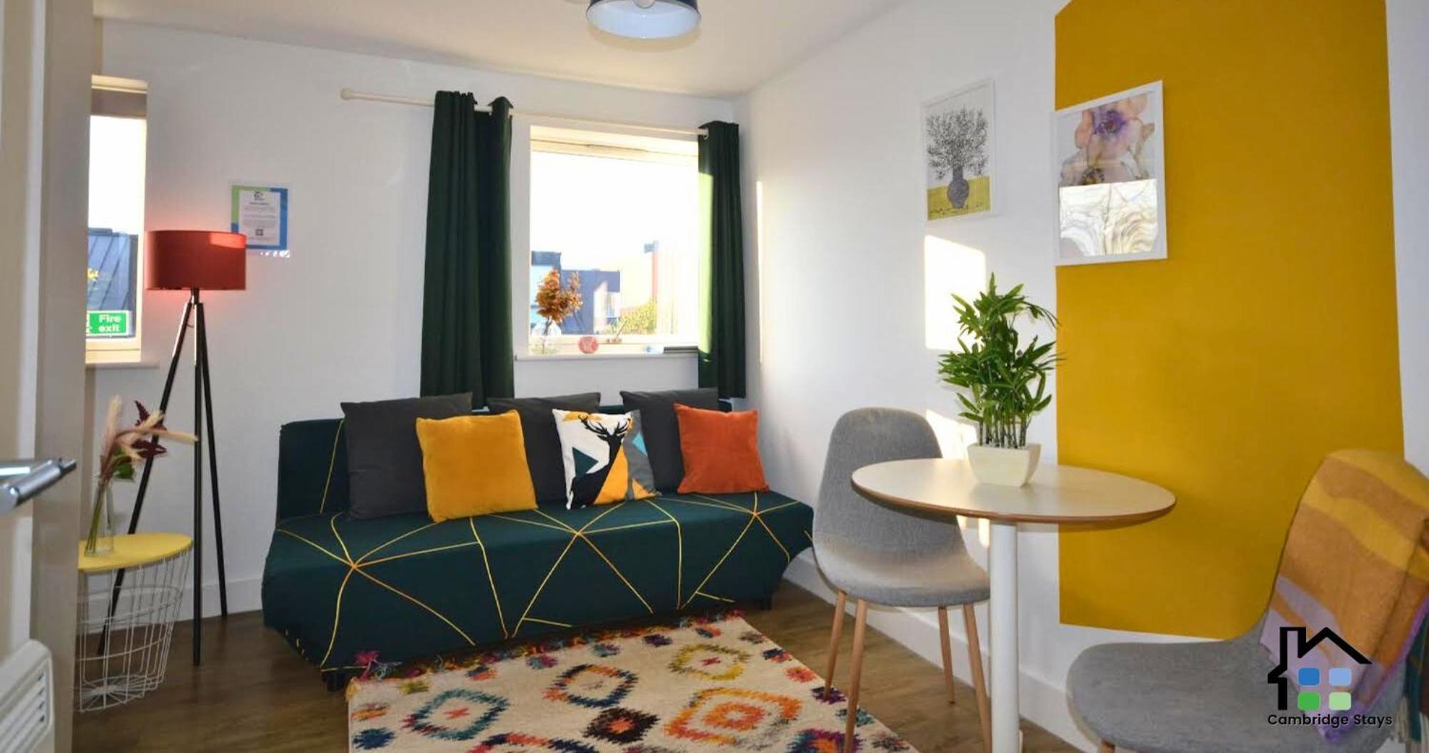 Cambridge Stays Central Apart Hotel 1Br Flats-Easy Walk To City Centre-Parking Eksteriør billede
