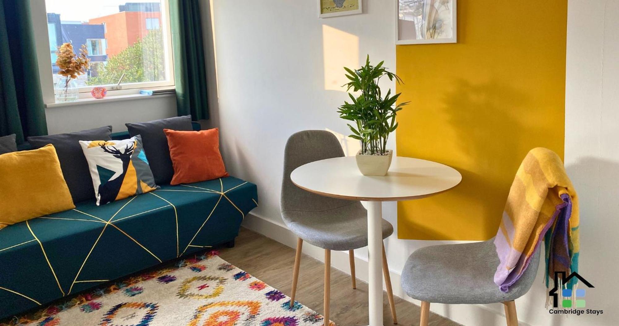 Cambridge Stays Central Apart Hotel 1Br Flats-Easy Walk To City Centre-Parking Eksteriør billede