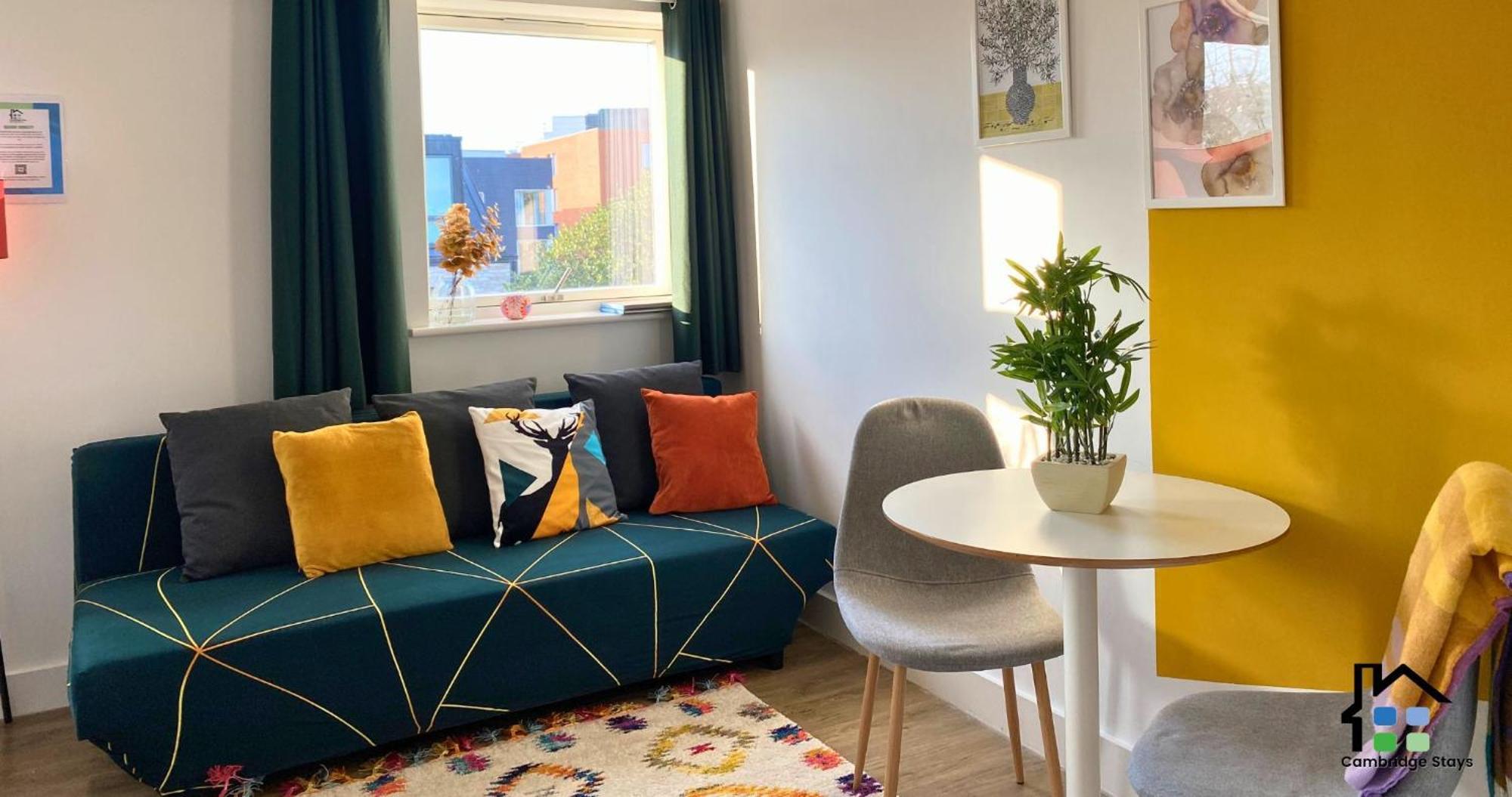 Cambridge Stays Central Apart Hotel 1Br Flats-Easy Walk To City Centre-Parking Eksteriør billede
